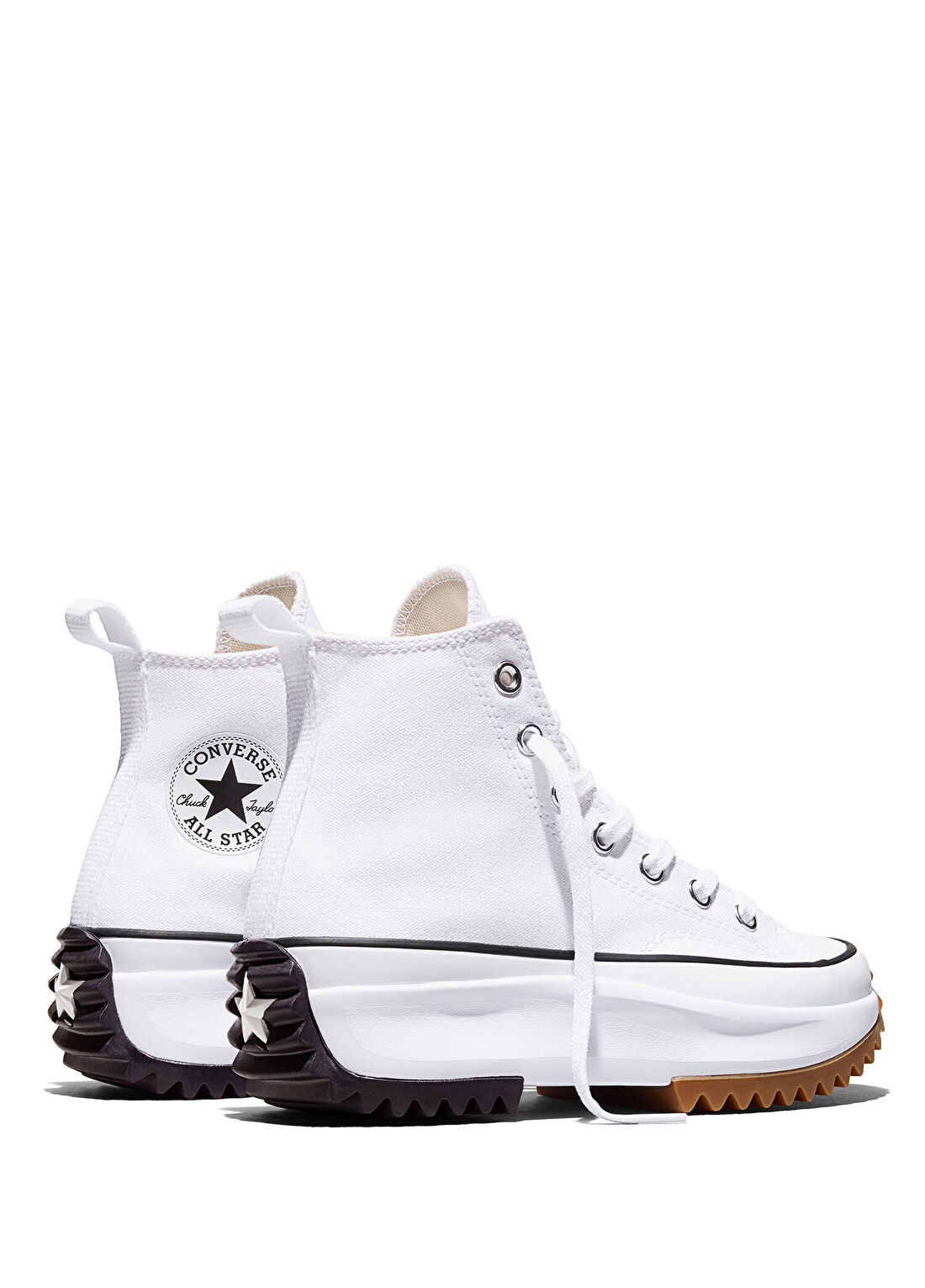 Converse Run Star Hike Beyaz Unisex Platform Sneaker görsel 3