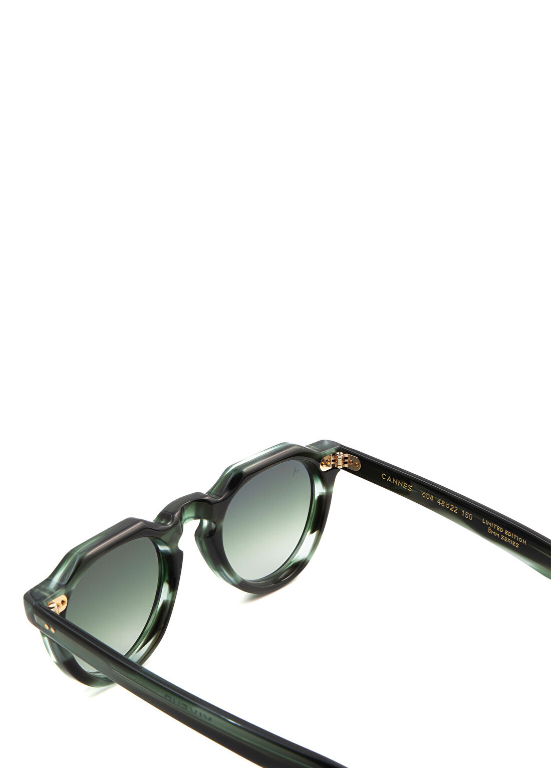 Viveur Eyewear Cannes Heritage Collection Yeşil Asetat Unisex Güneş Gözlüğü görsel 3