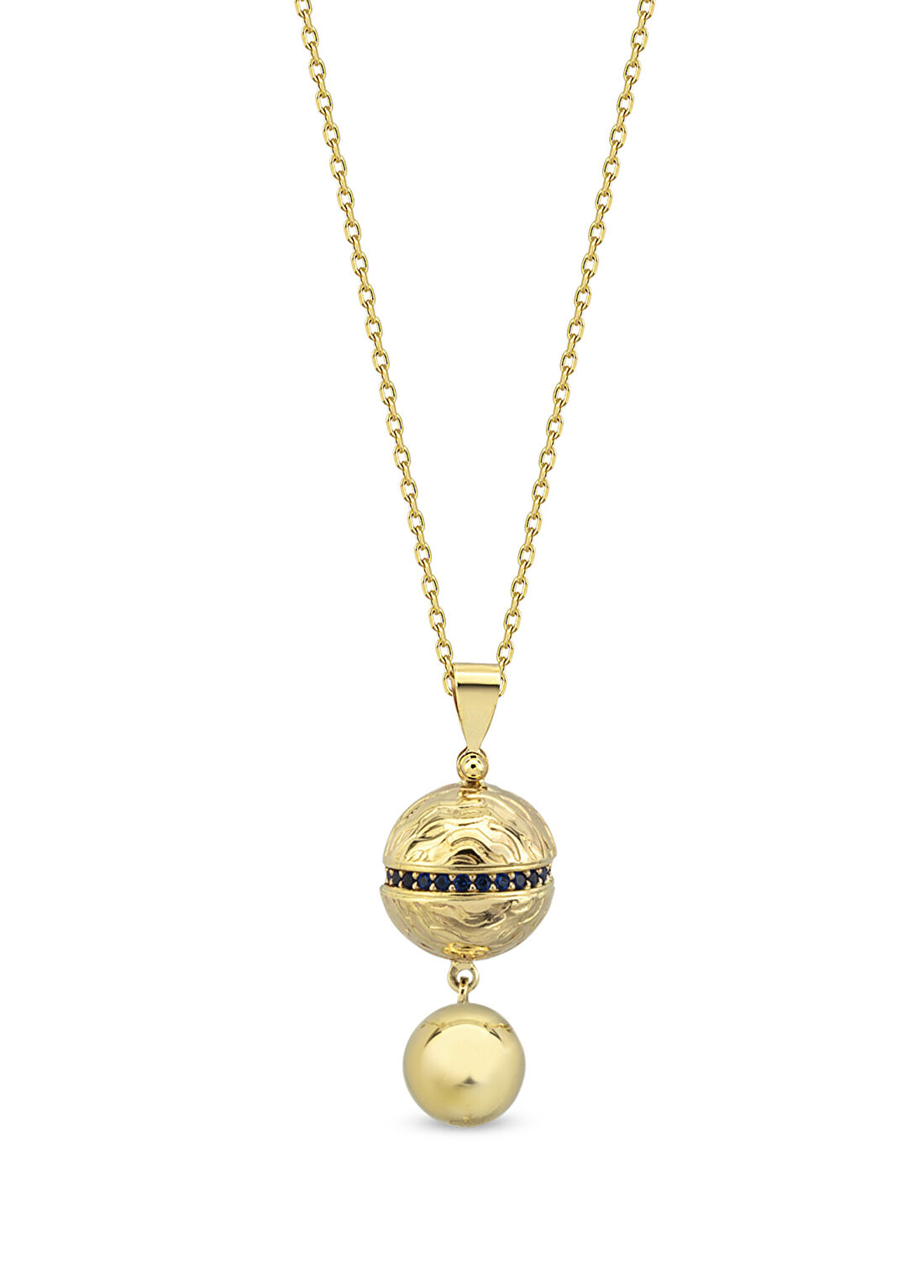 Orena Jewelry Sapphire Top 14 Ayar Kadın Altın Kolye