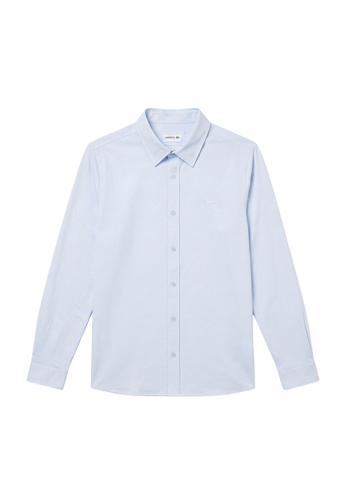 Lacoste Açık Mavi Slim Fit Uzun Kollu Erkek Gömlek