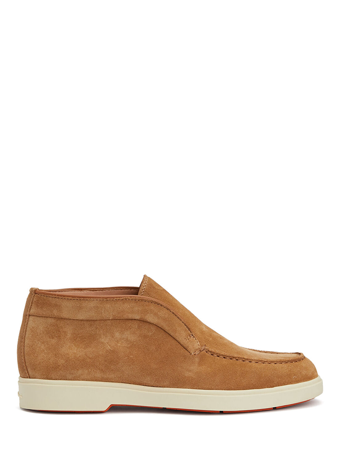 Santoni Taba Kadın Süet Loafer