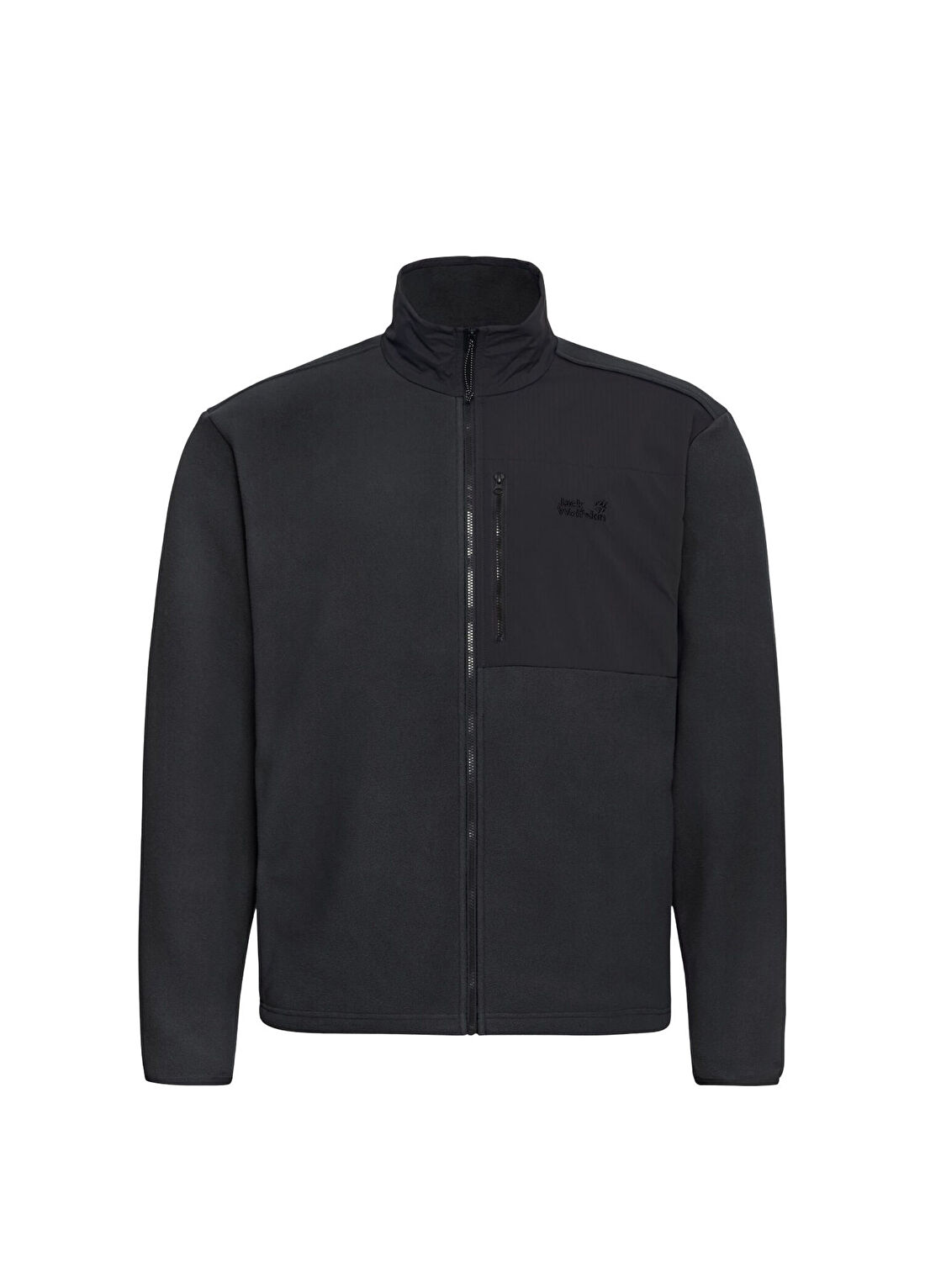 Jack Wolfskin Sumetro FZ Siyah Polar Erkek Spor Mont