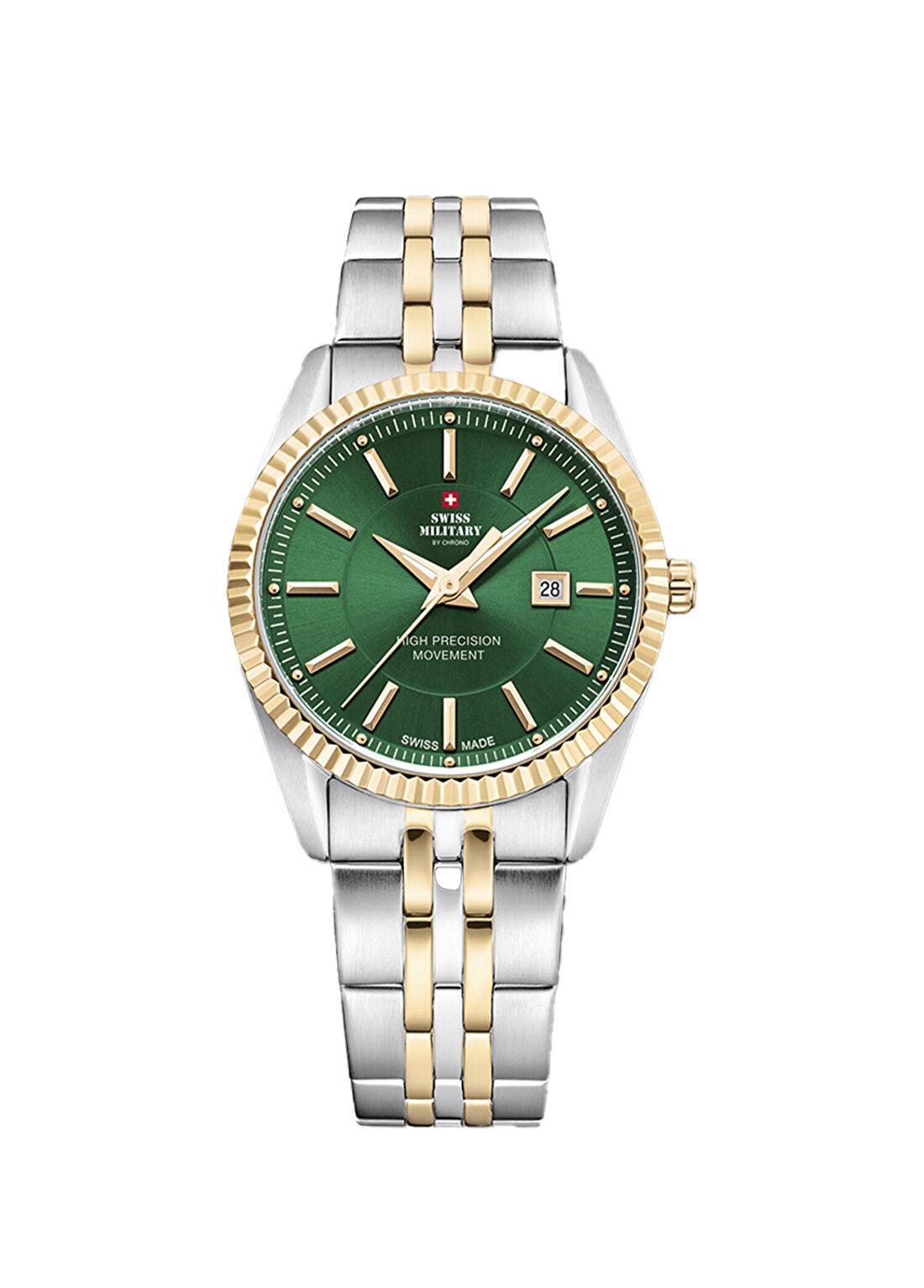 Swiss Military By Chrono SM34066.10 Altın Sarısı Çelik Kadın Kol Saati