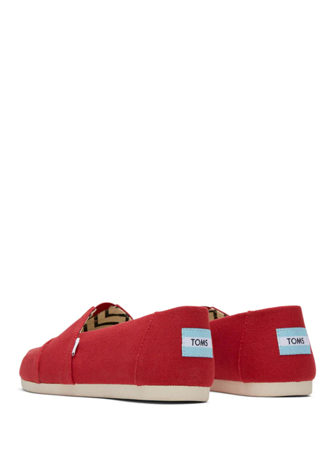 Toms 10017679 Alpargata Classic Kırmızı Kanvas Erkek Espadril görsel 3