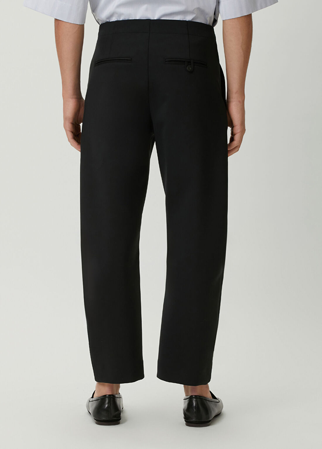 Jacquemus Siyah Yün Pantolon görsel 3