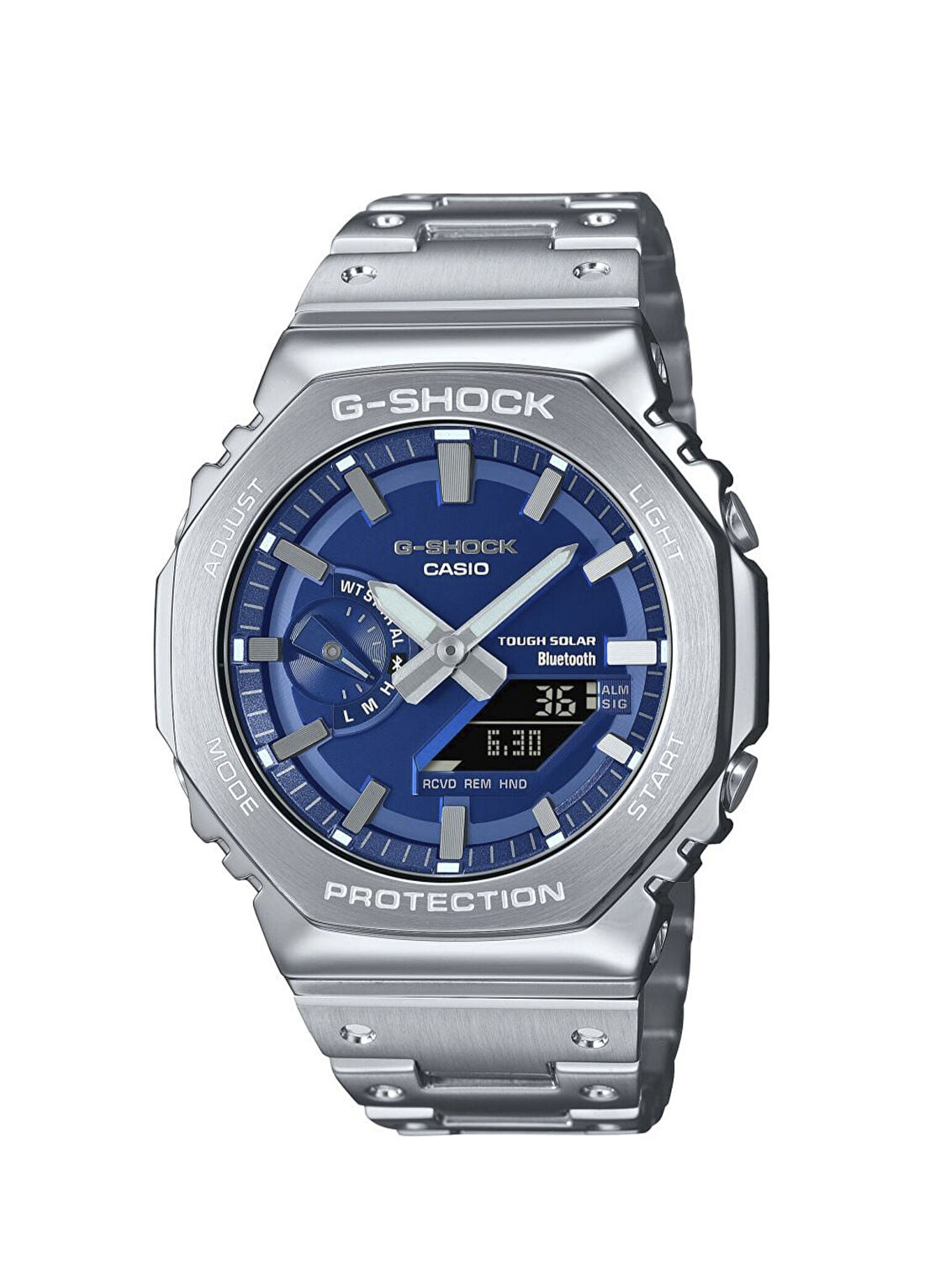 Casio G-Shock GM-B2100AD-2ADR Gri Çelik Erkek Kol Saati