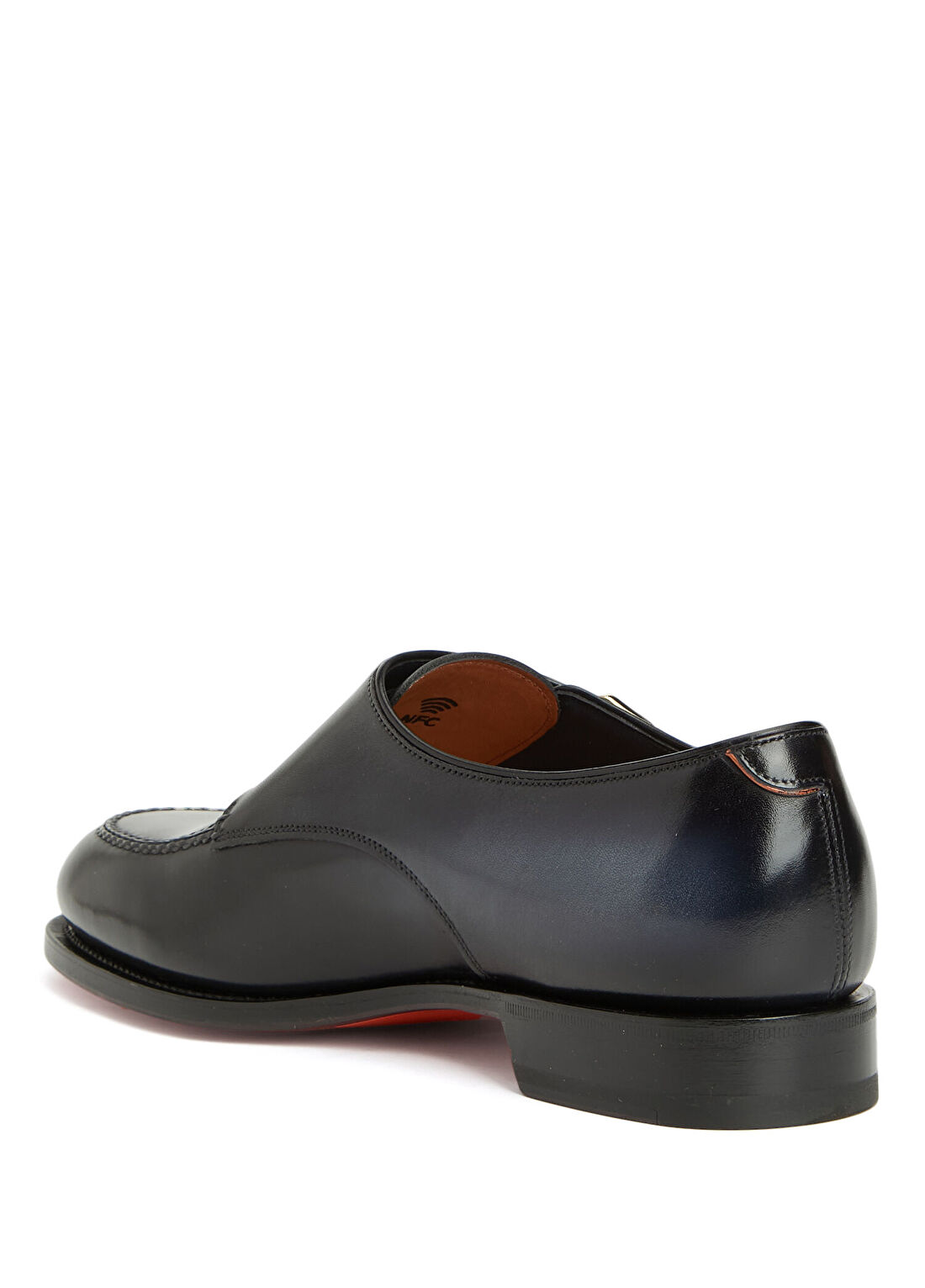 Santoni Lacivert Erkek Deri Ayakkabı görsel 3