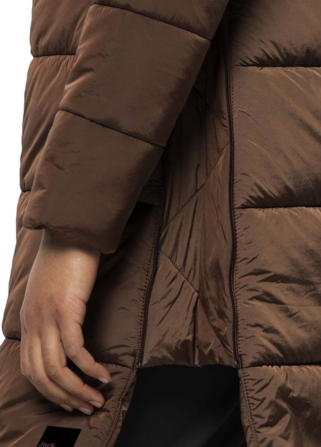 Jack Wolfskin Eisbach Coat Kadın Outdoor Montu görsel 4