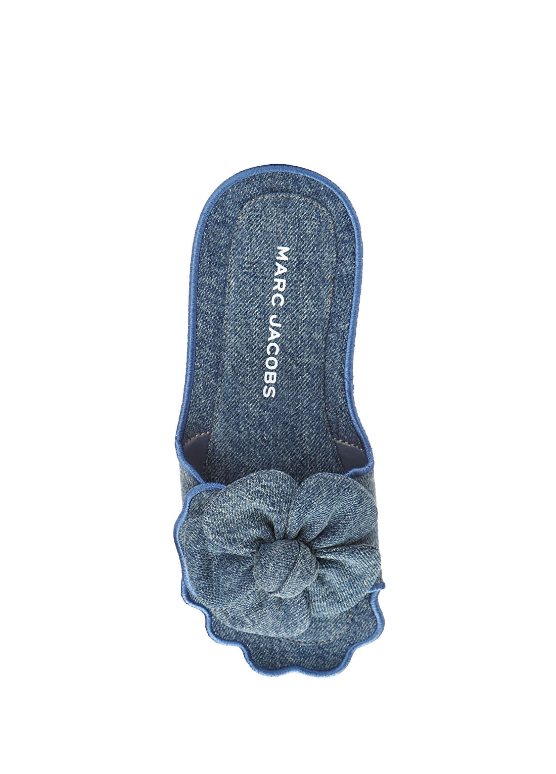 Marc Jacobs Daisy Mavi Kadın Denim Terlik görsel 4