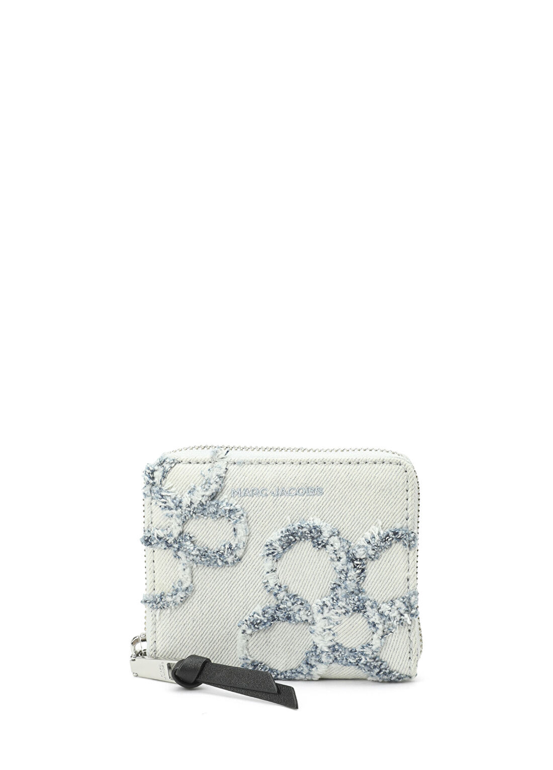 Marc Jacobs Daisy Mini Silver Kadın Denim Cüzdan