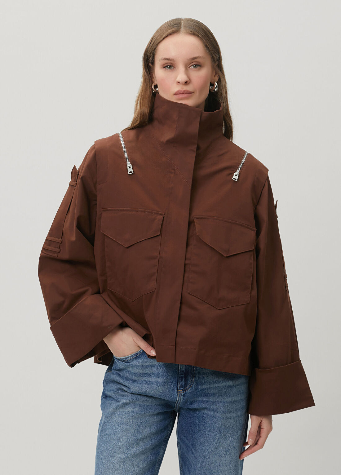 AllSaints Kahverengi Ceket