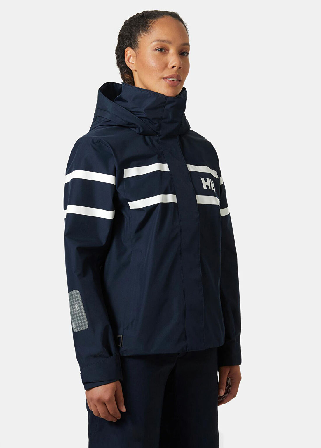 Helly Hansen W Salt Inshore Navy Kadın Mont görsel 2