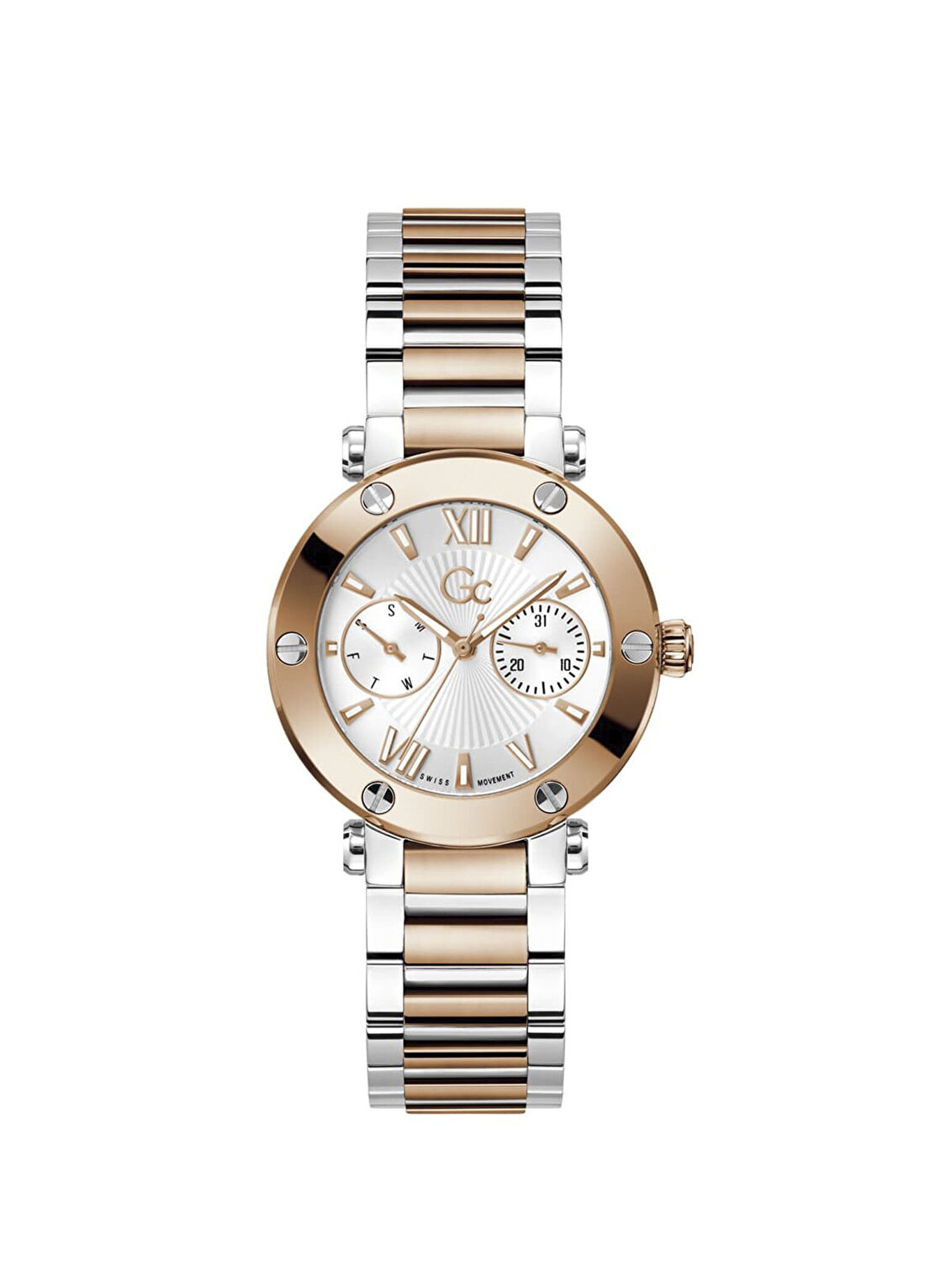 GCZ48002L1MF Aura Rose Gold Metalik Gri Çelik Kadın Kol Saati