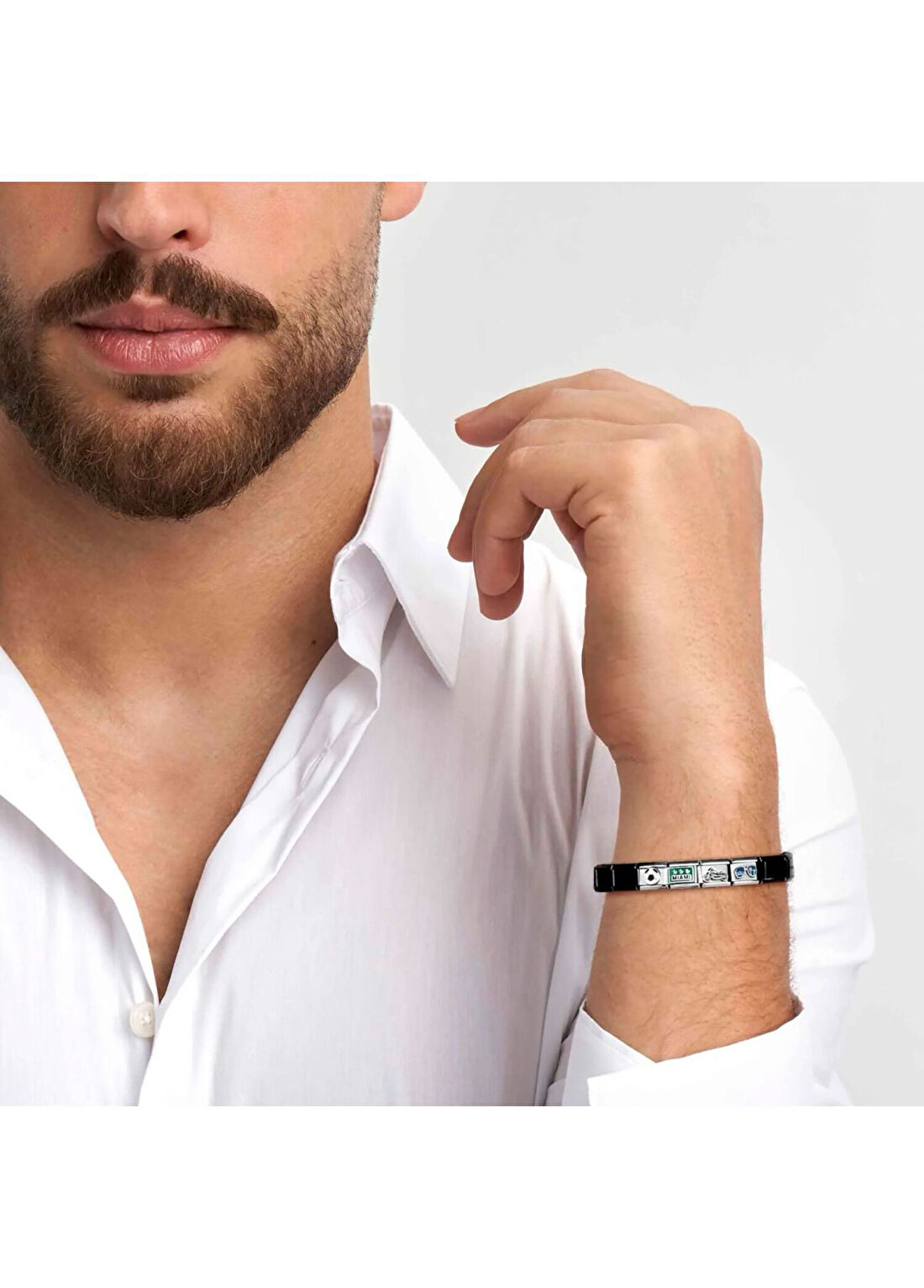 Nomination Italy İtalyan Charm 18 Ayar Altın G Harfi Çelik Unisex Bileklik görsel 3