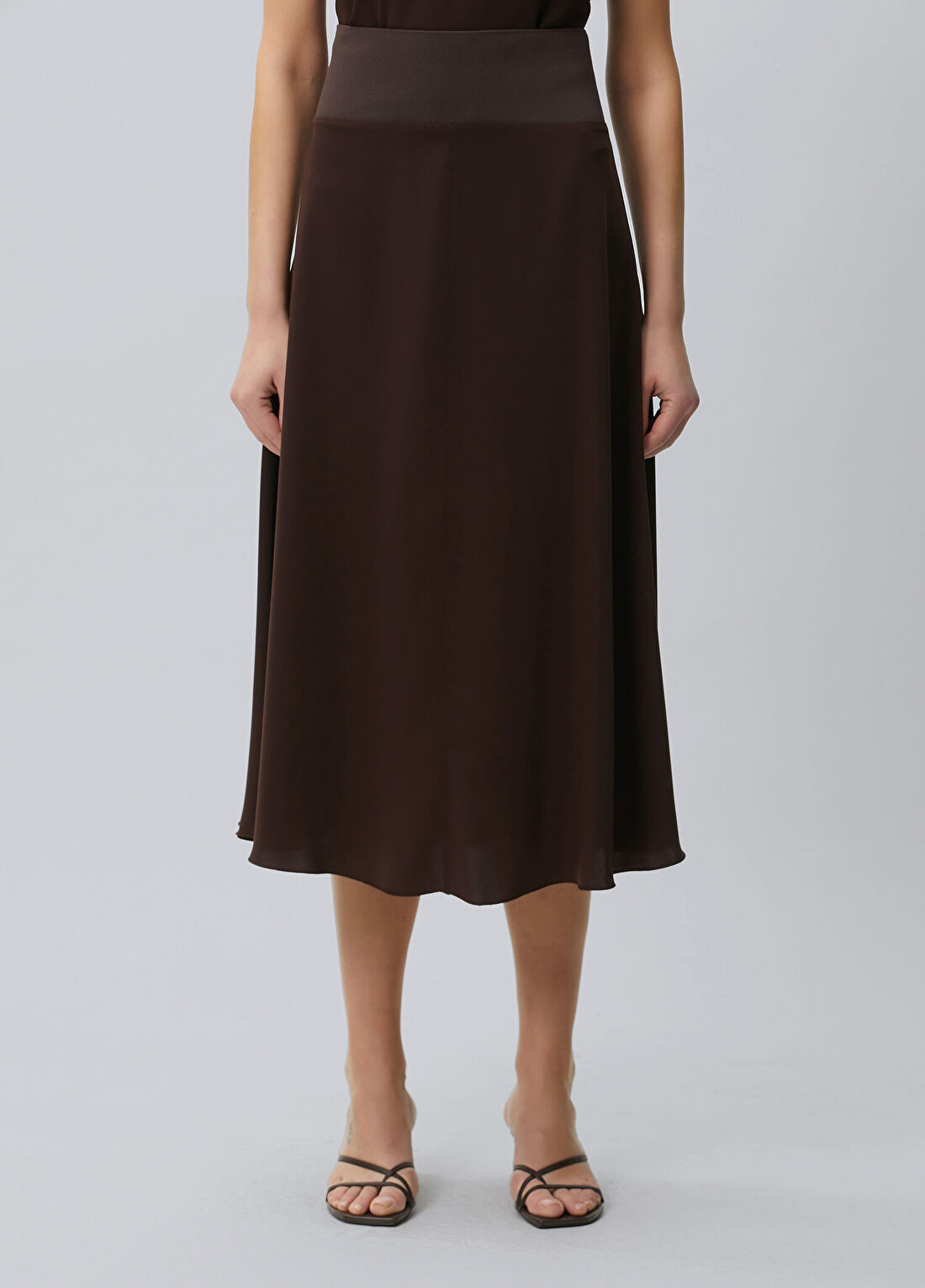 Beymen Collection Mürdüm Midi Etek görsel 2