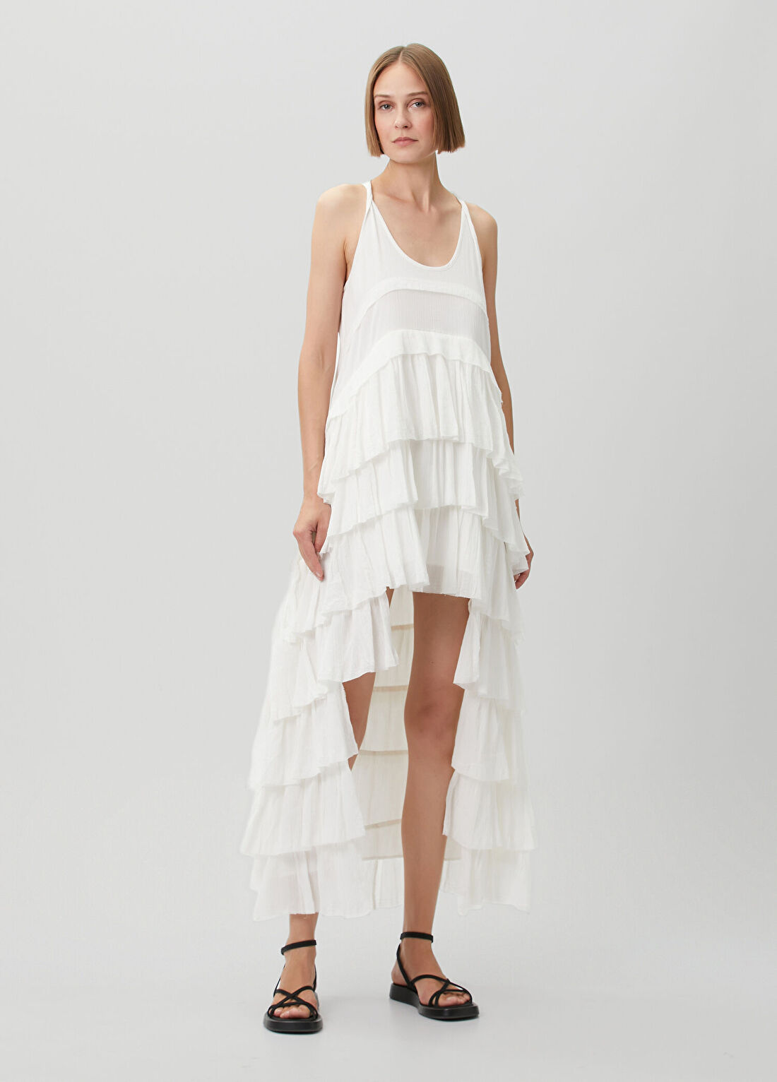 AllSaints Cavarly Beyaz Elbise görsel 2