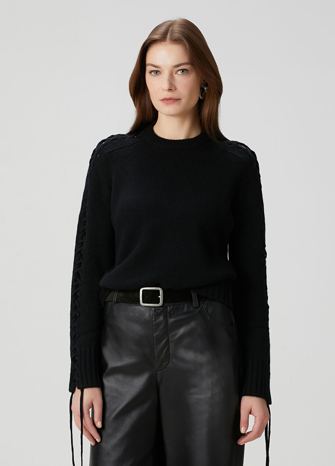 Zadig&Voltaire Malty Siyah Yün Kazak