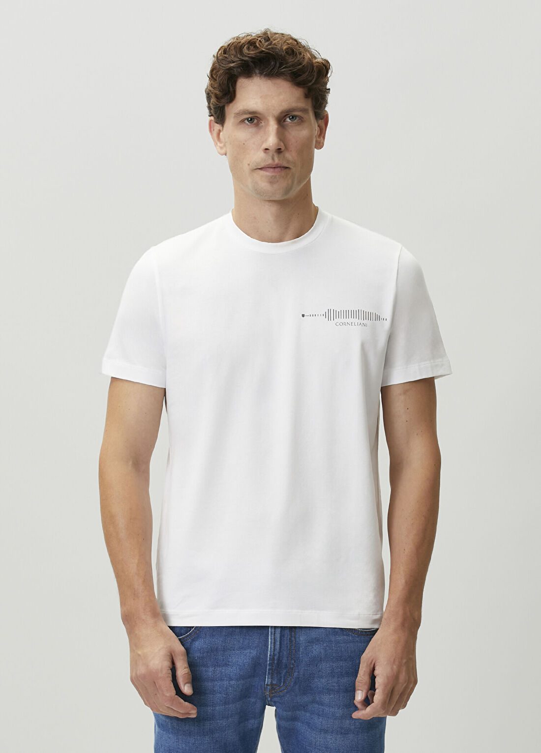 Corneliani Beyaz T-shirt
