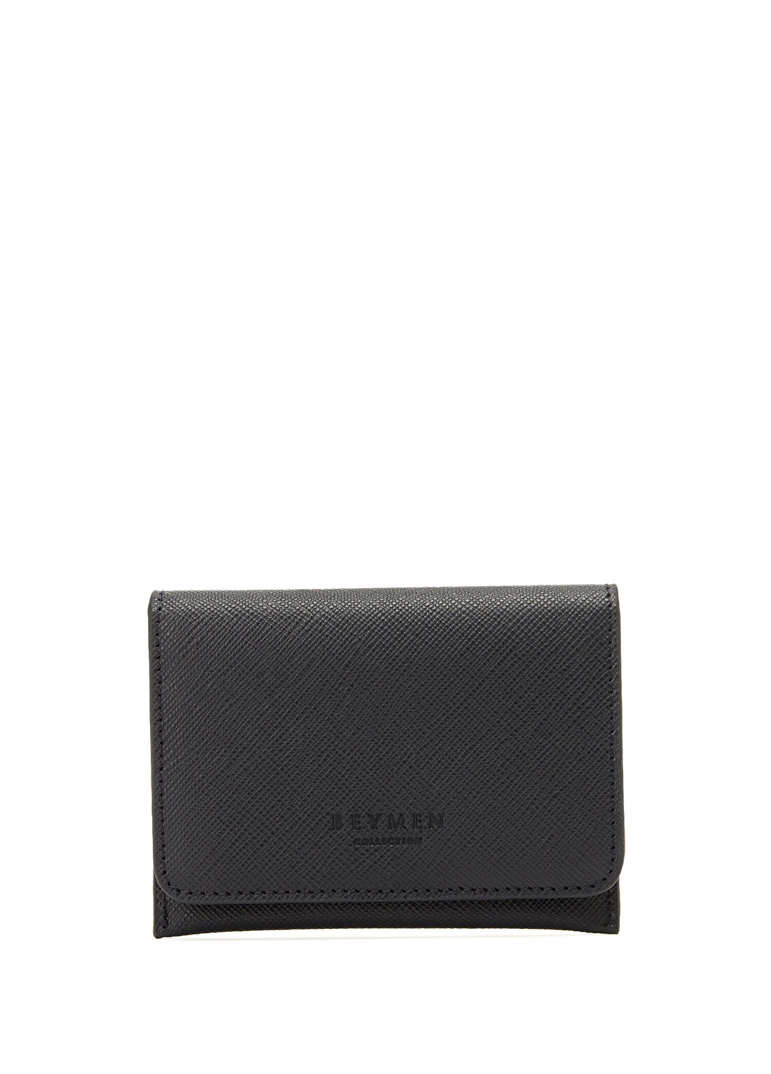 Beymen Collection Lacivert Erkek Kapaklı Deri Kartlık