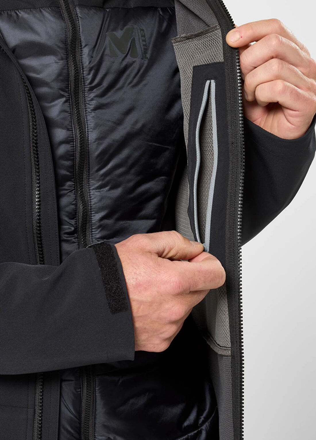 Millet Absolute Shield Siyah Erkek Spor Ceket görsel 4