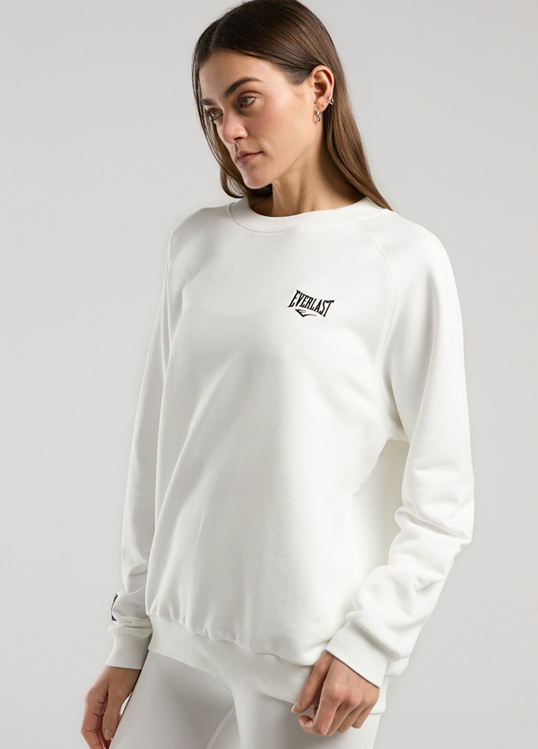 Everlast Ever Essentials Beyaz Kadın Sweatshirt görsel 3