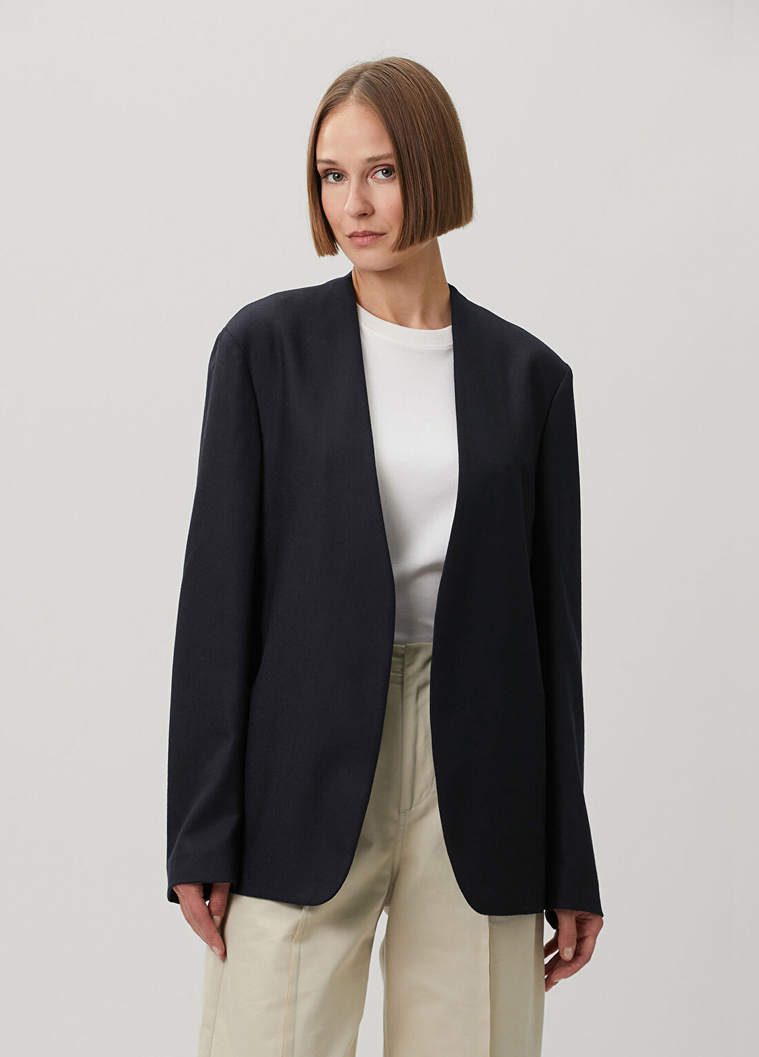 Maison Margiela Siyah Yün Ceket