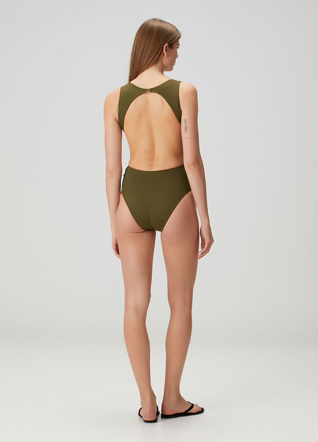 OYE Swimwear Elvira Haki Mayo görsel 4
