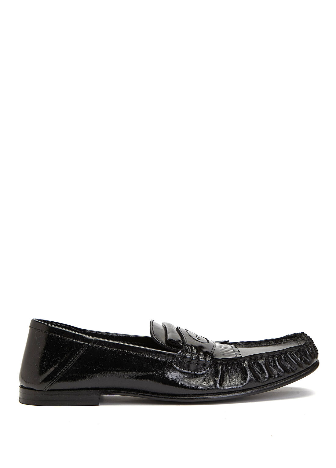 Marni Siyah Erkek Deri Loafer