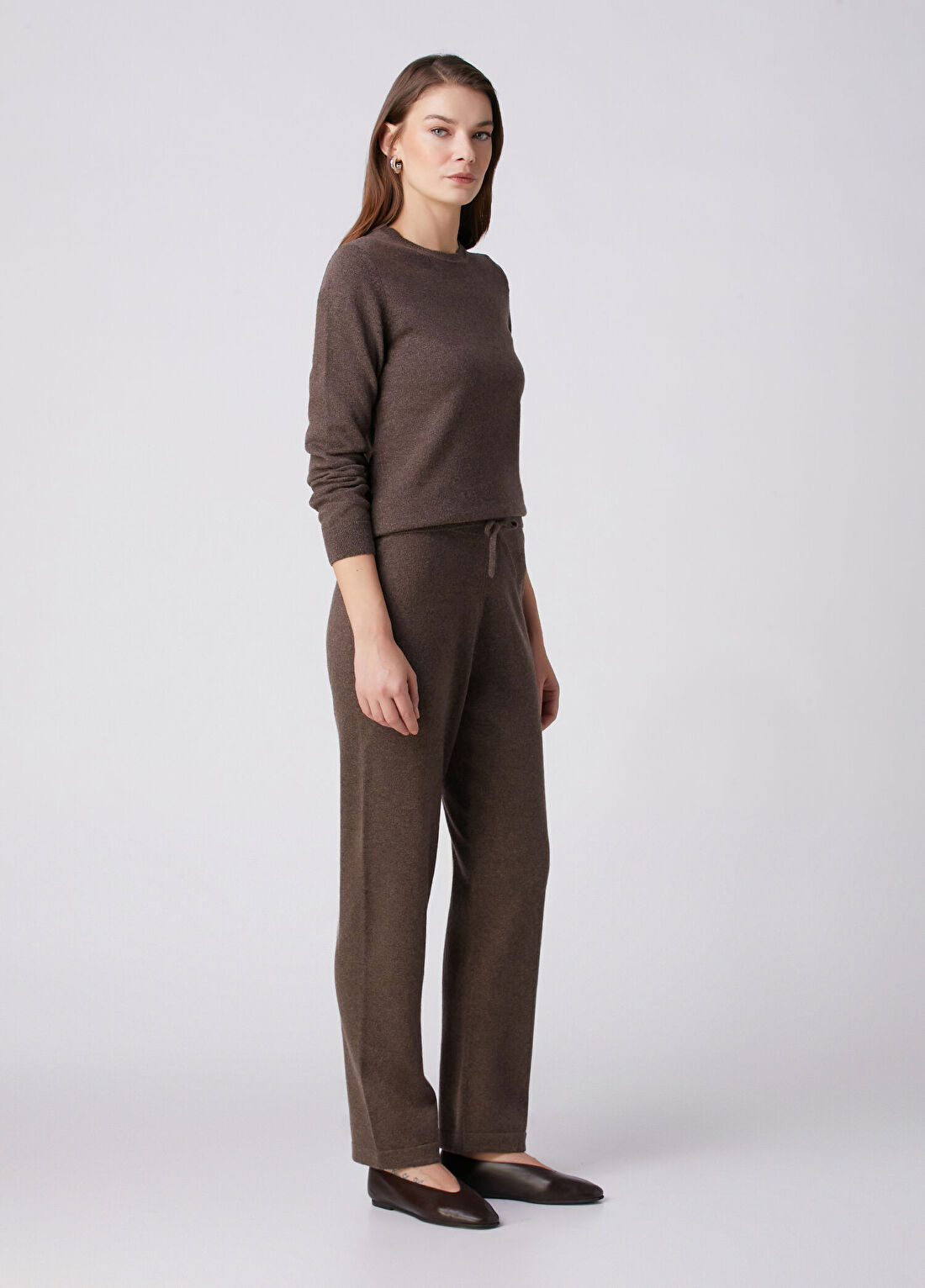 Beymen Collection Kahverengi Kaşmir Triko görsel 3