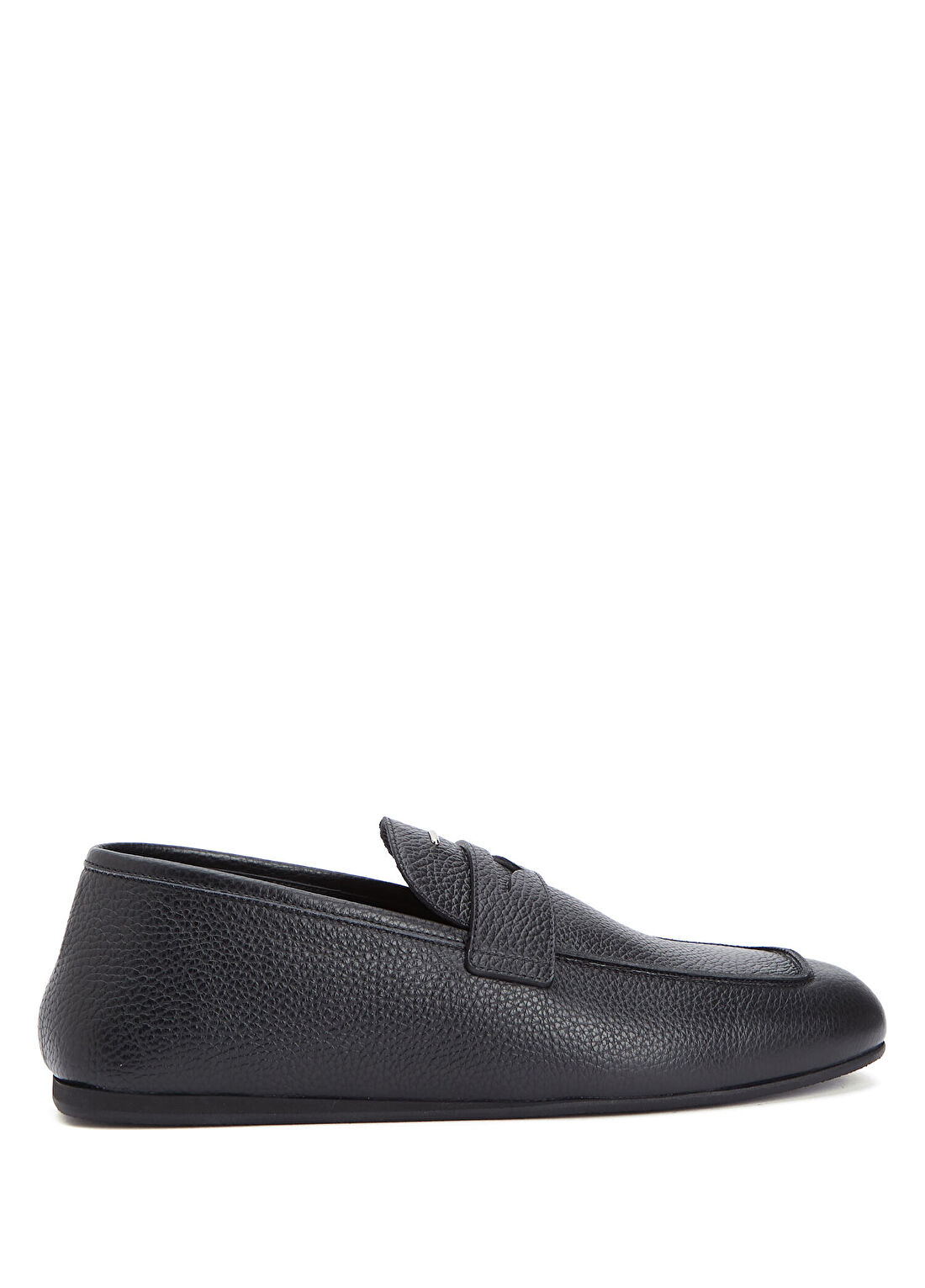 Giuseppe Zanotti Siyah Dokulu Erkek Deri Loafer