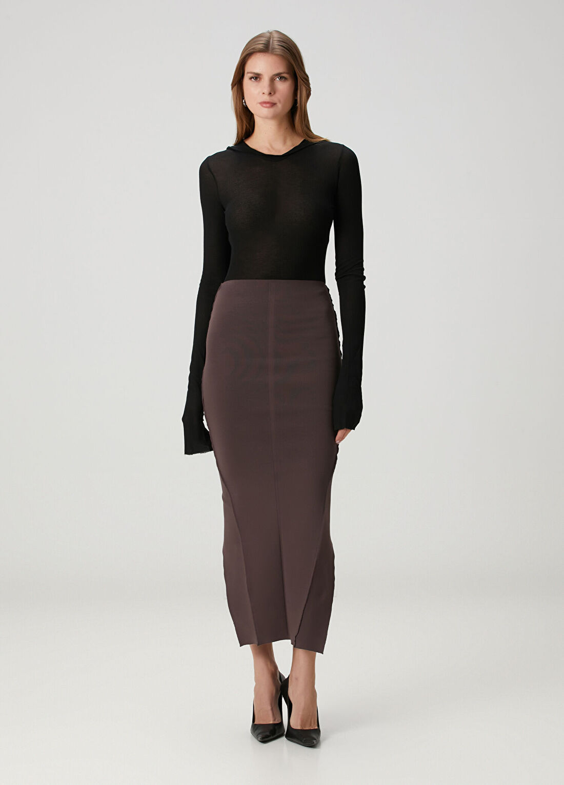 Rick Owens Gonna Midi Etek