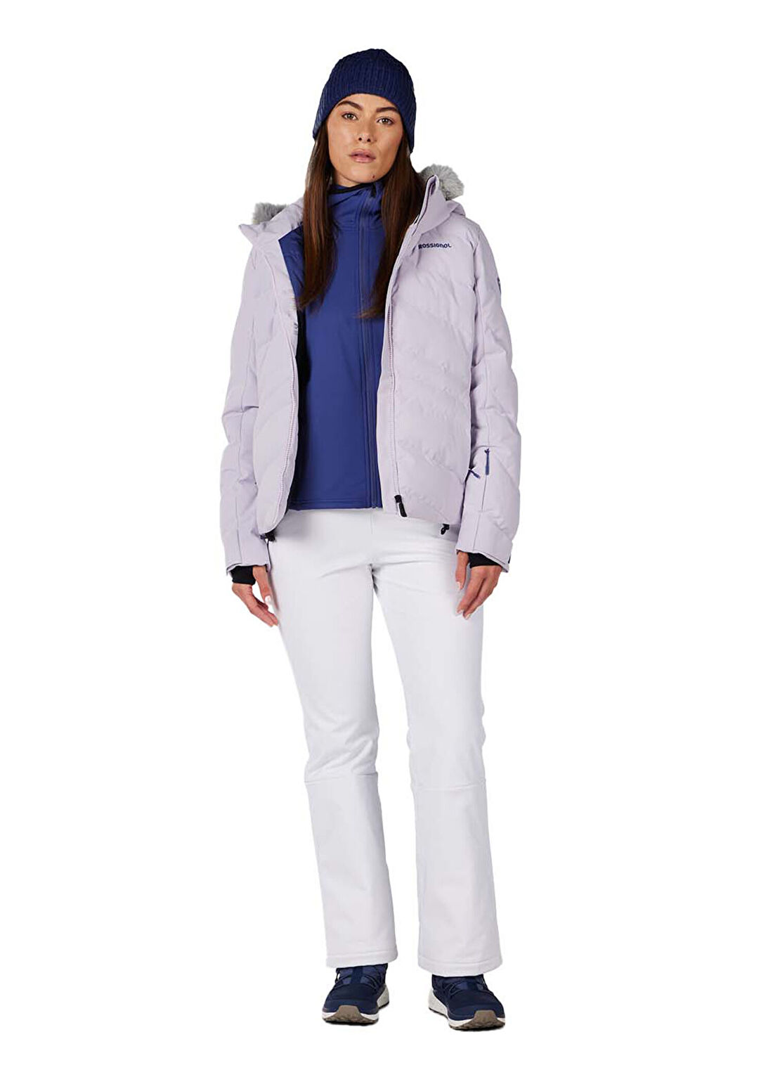 Rossignol Ski Softshell Beyaz Kadın Kayak Pantolonu