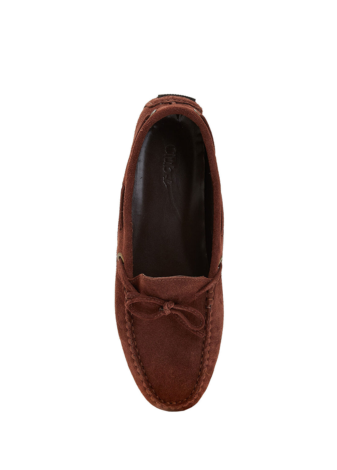 Beymen Club Bordo Bağcıklı Kadın Süet Sneaker görsel 4