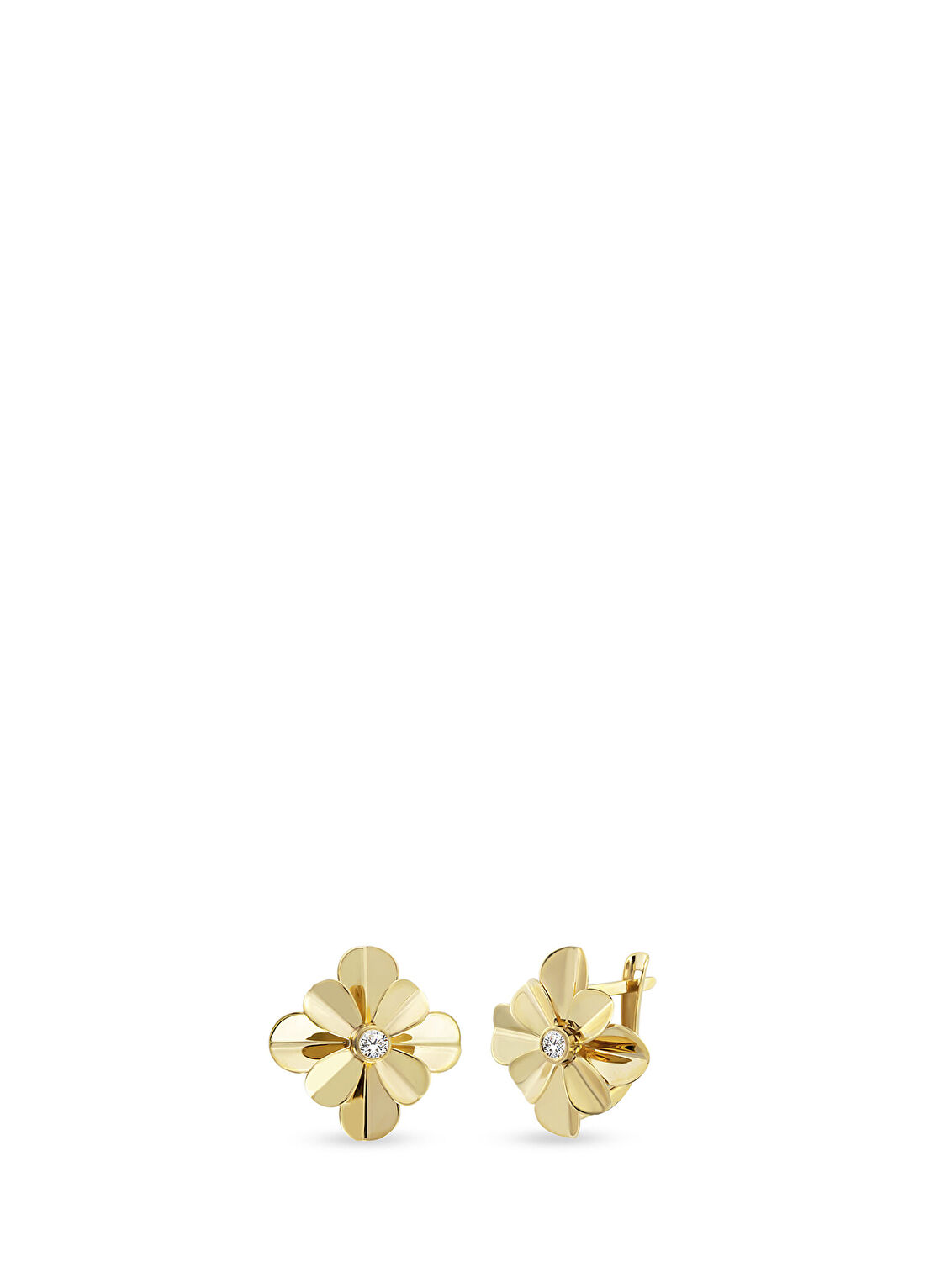 Orena Jewelry Florin 14 Ayar Altın Kadın Küpe