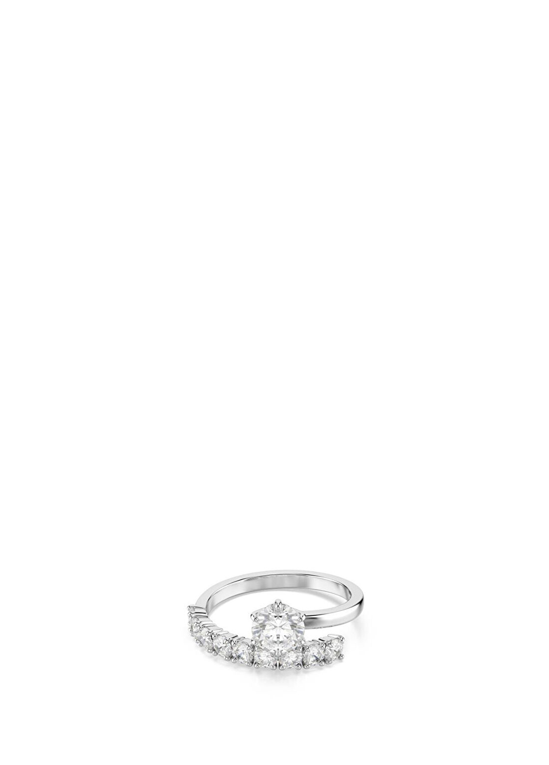 Swarovski Matrıx Rıng Open Whı/Rhs Kadın Yüzük