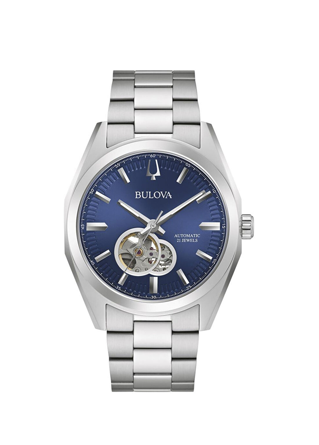 Bulova 96A275 Miyota 82S0 Gri Çelik Erkek Kol Saati