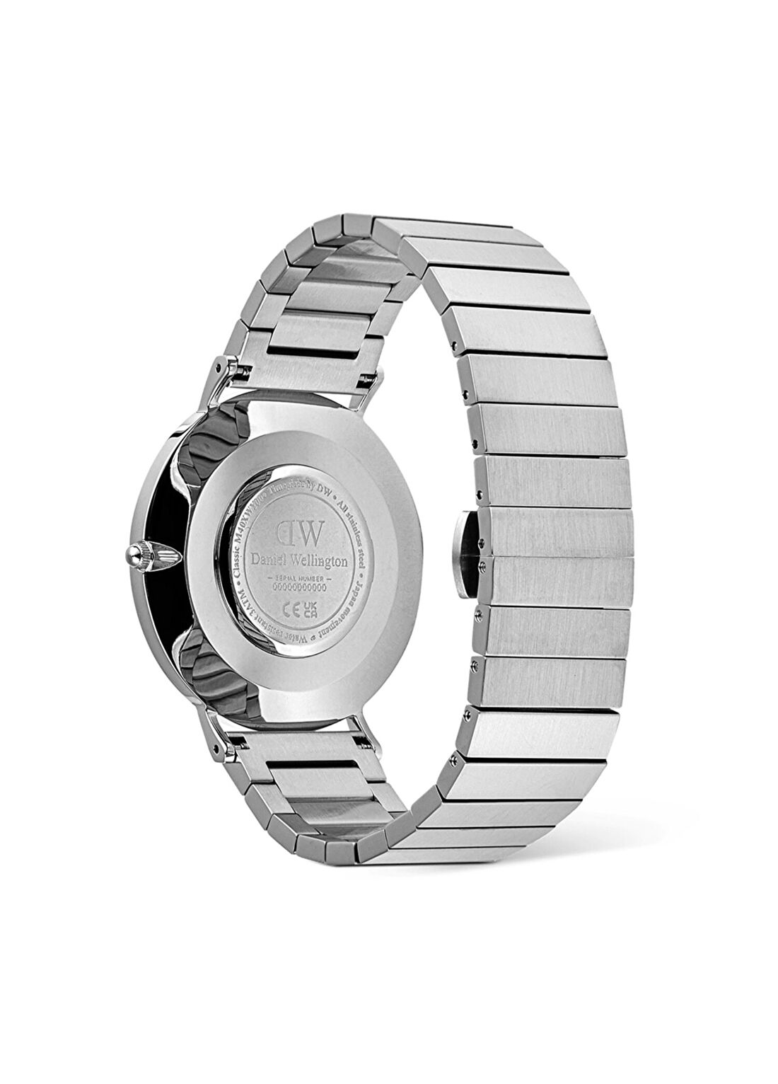 Daniel Wellington DW00600775 Classic Piano Link Silver Unitone Erkek Kol Saati görsel 4