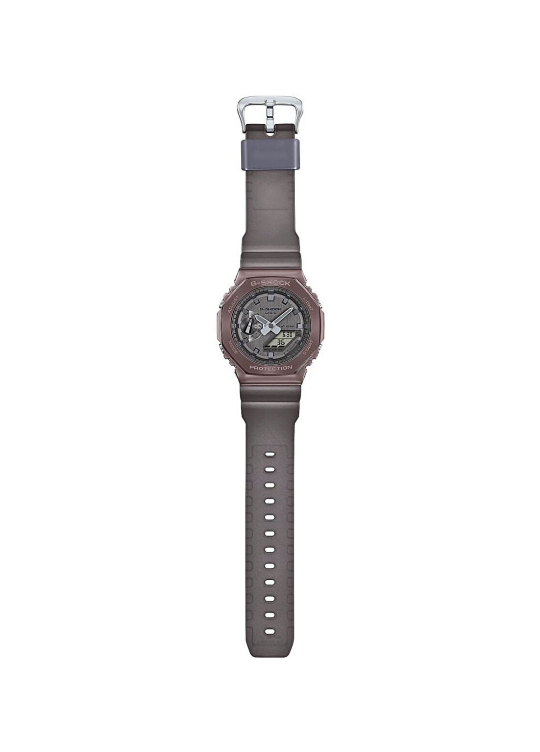 Casio GM-2100MF-5ADR Plastik Kahve Erkek Kol Saati görsel 3