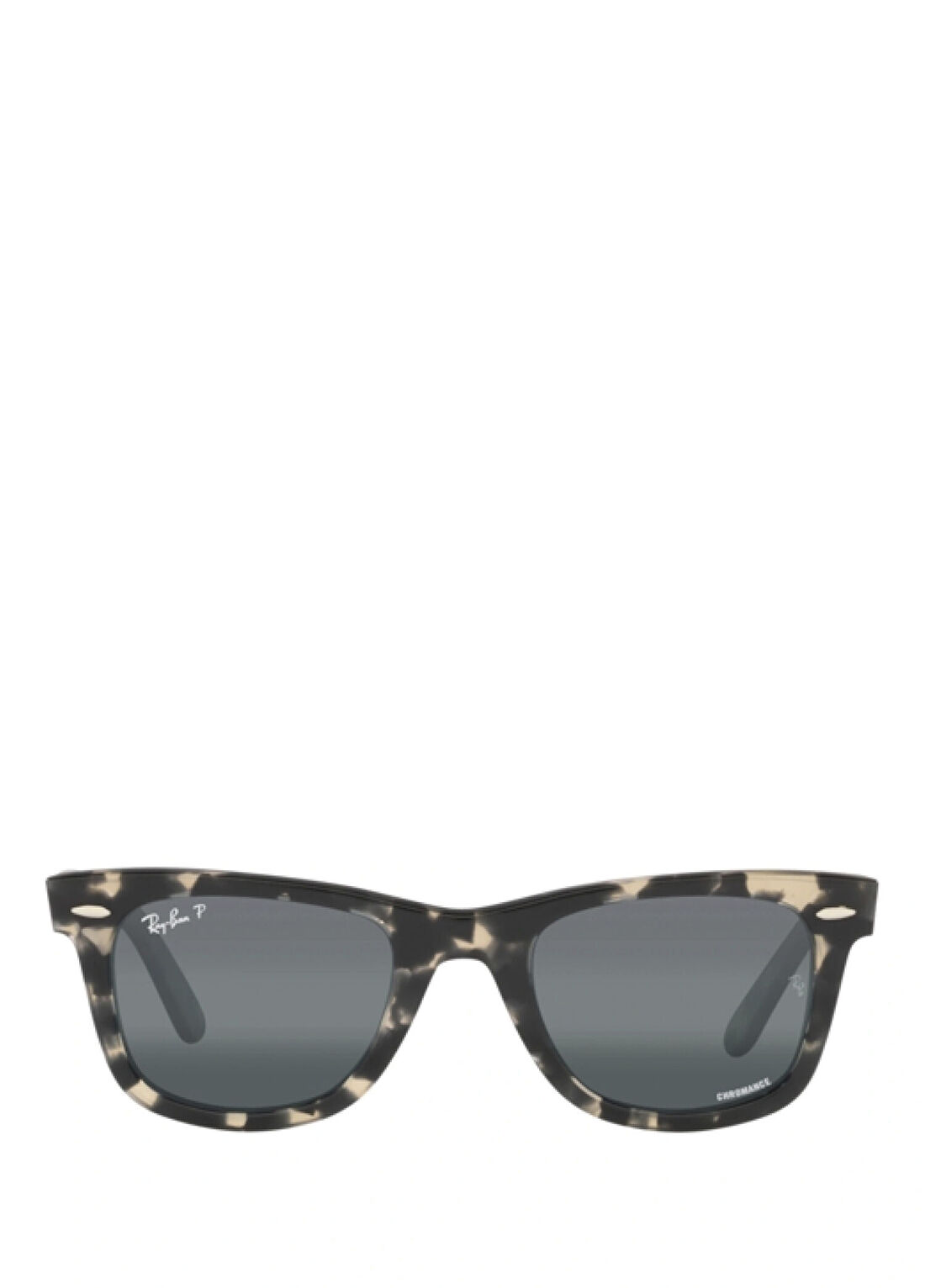 Ray-Ban Kahverengi Gri Logo Detaylı Unisex Güneş Gözlüğü