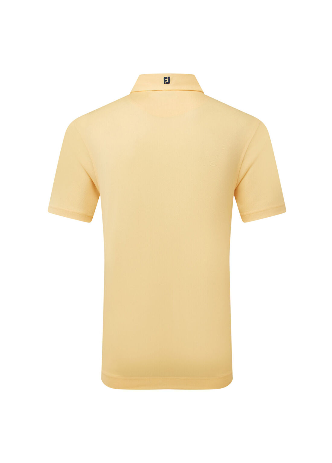 FootJoy Stretch Pique Solid Sarı Polo Yaka Kısa Kollu Erkek Spor T-Shirt görsel 2