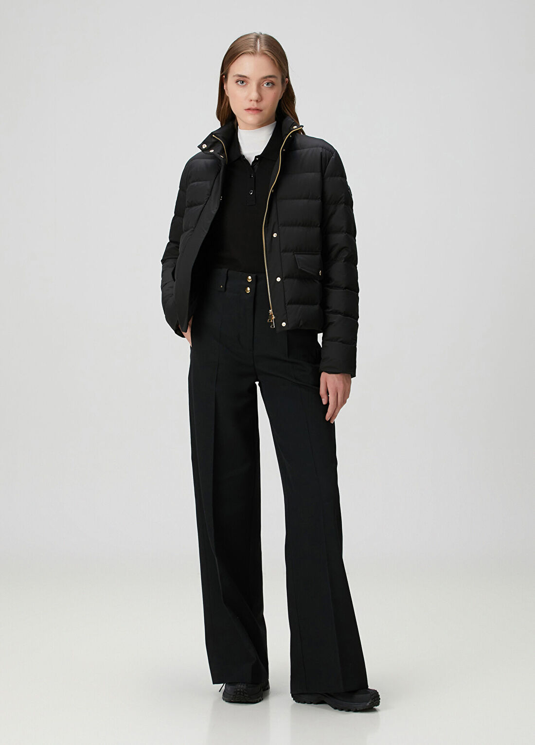 Moncler Siyah Pantolon
