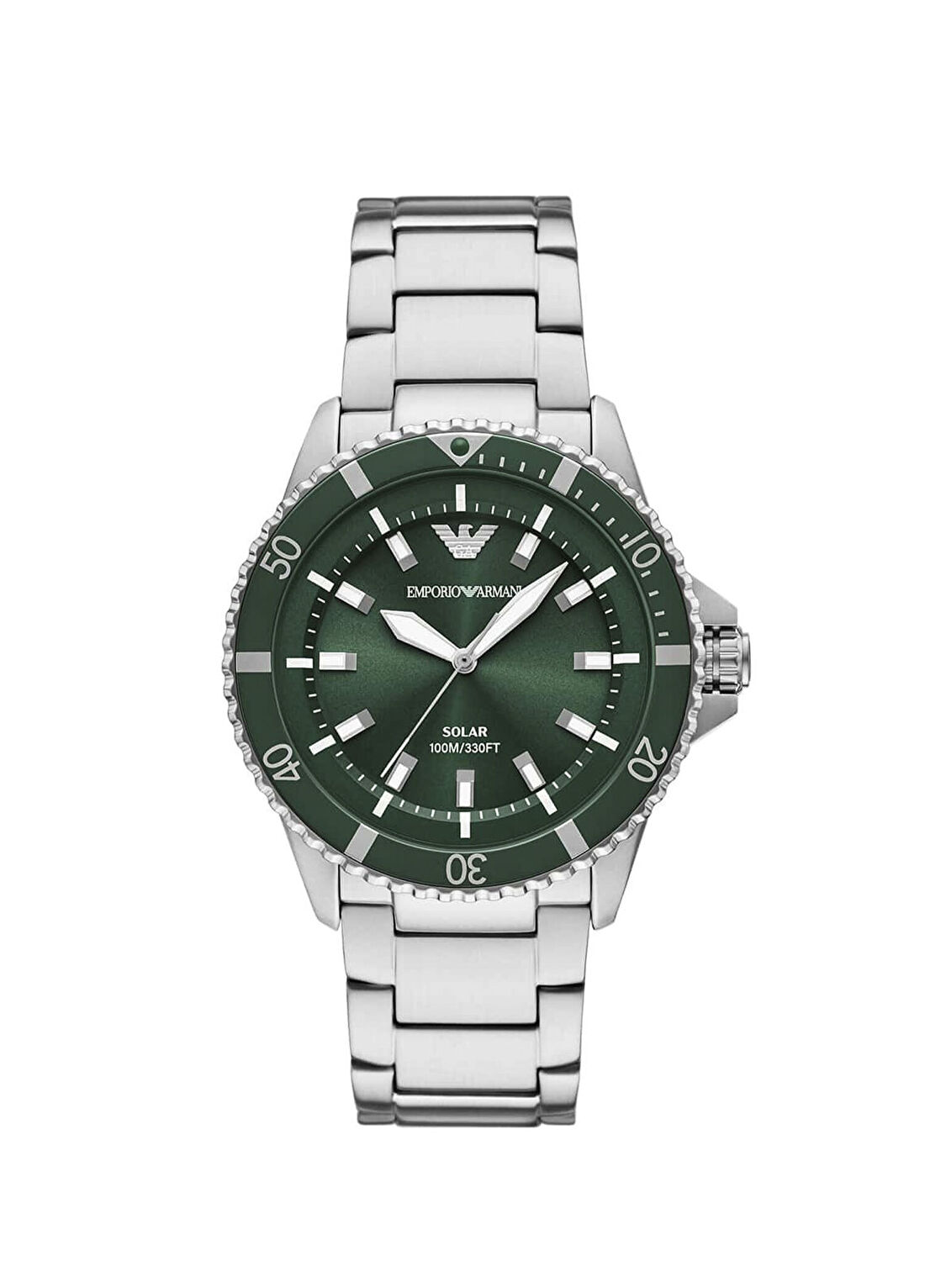 Emporio Armani AR11698 Metalik Gri Çelik Erkek Kol Saati
