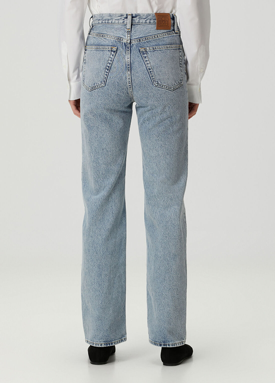Toteme Classic Cut Mavi Jean Pantolon görsel 4