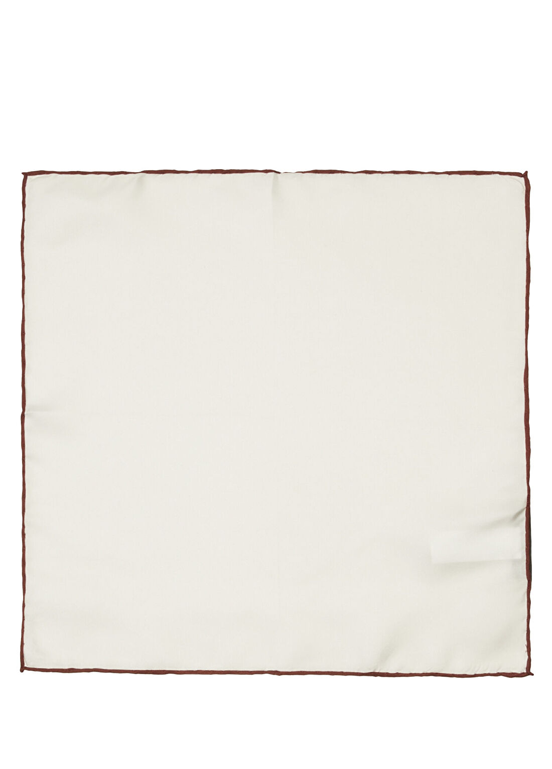 Beymen Collection Beyaz İpek Poşet Mendil