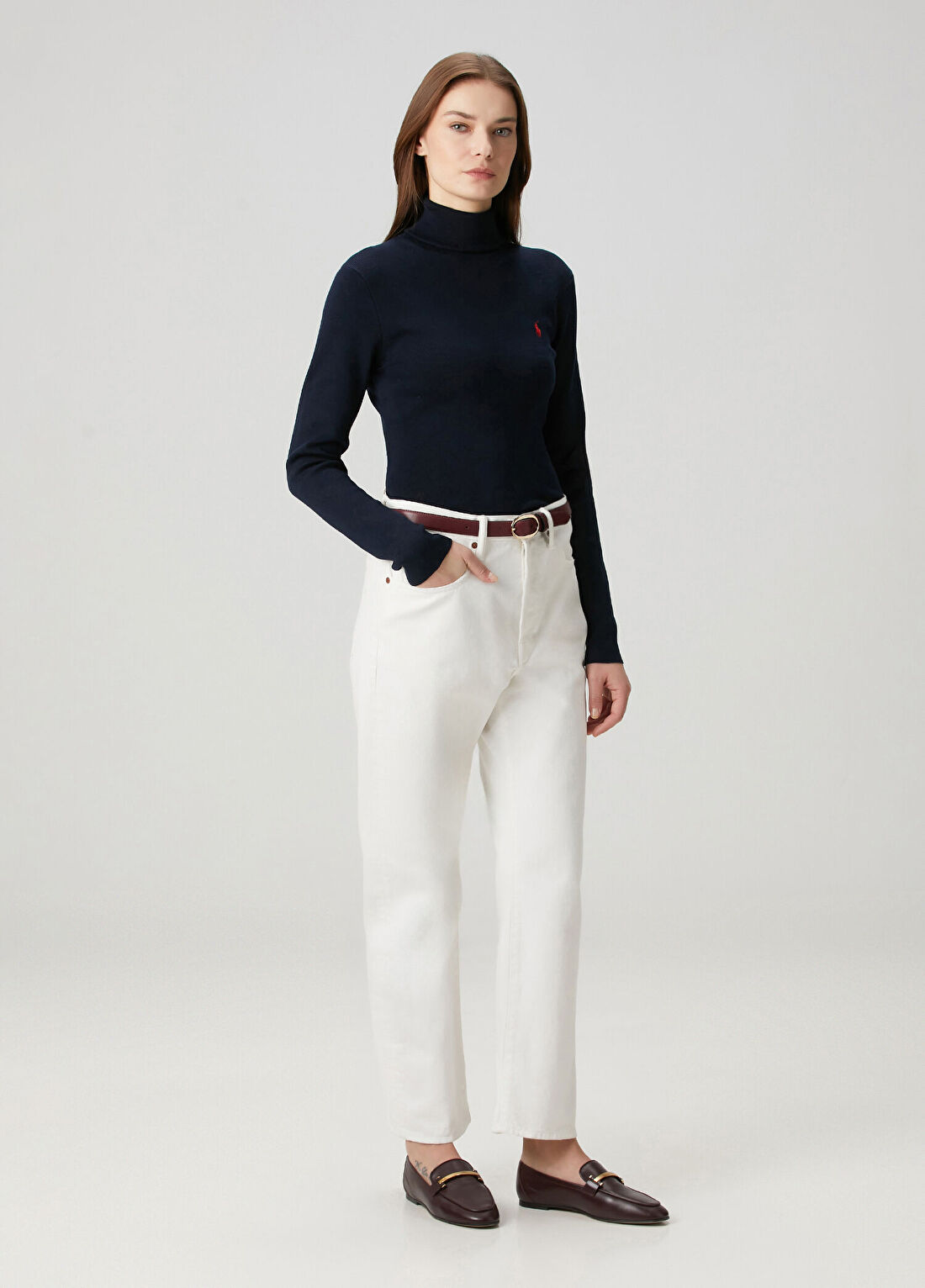 Polo Ralph Lauren Lacivert Triko görsel 2