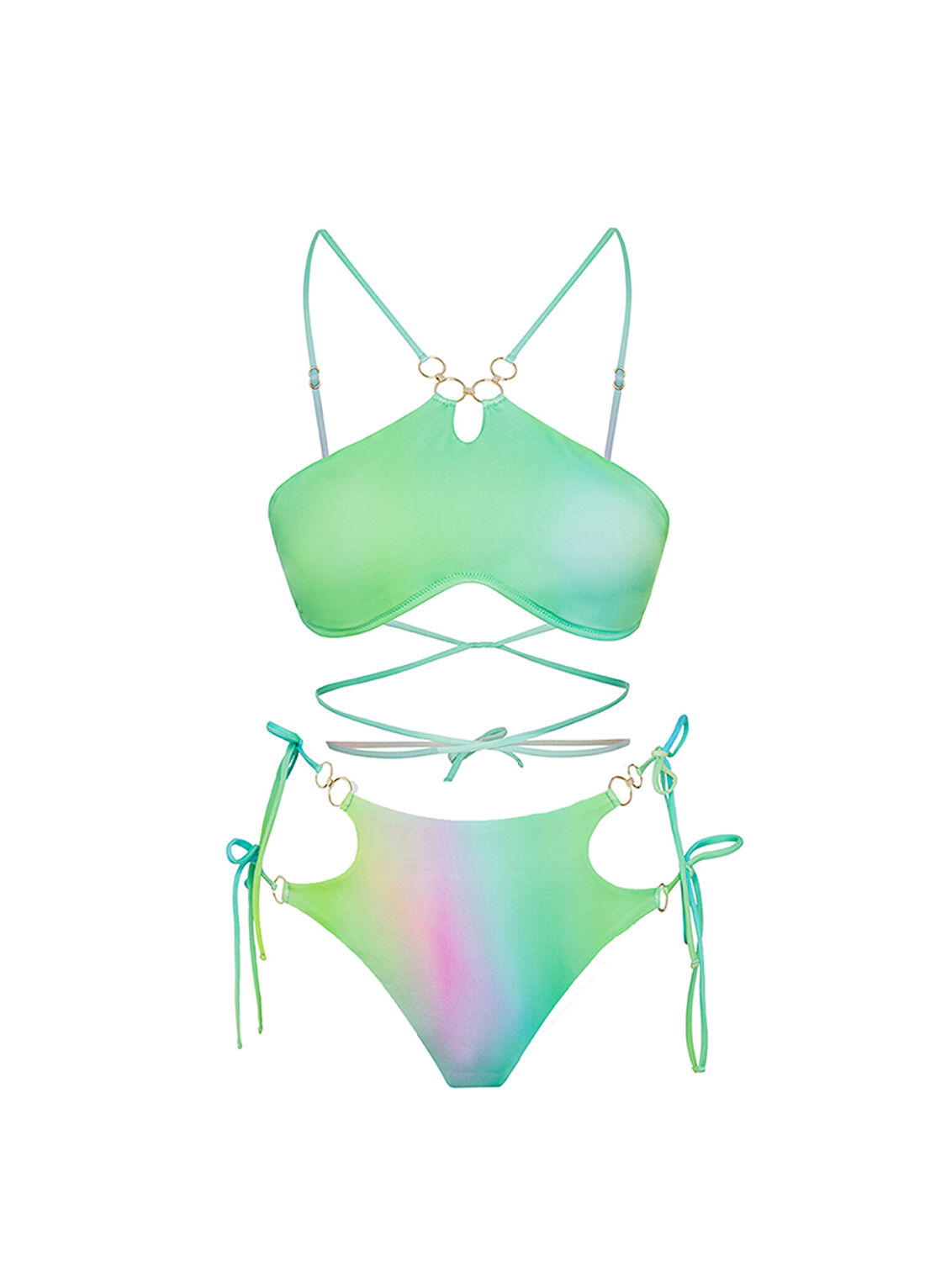 Sellie Eclipse Çok Renkli Bikini Alt