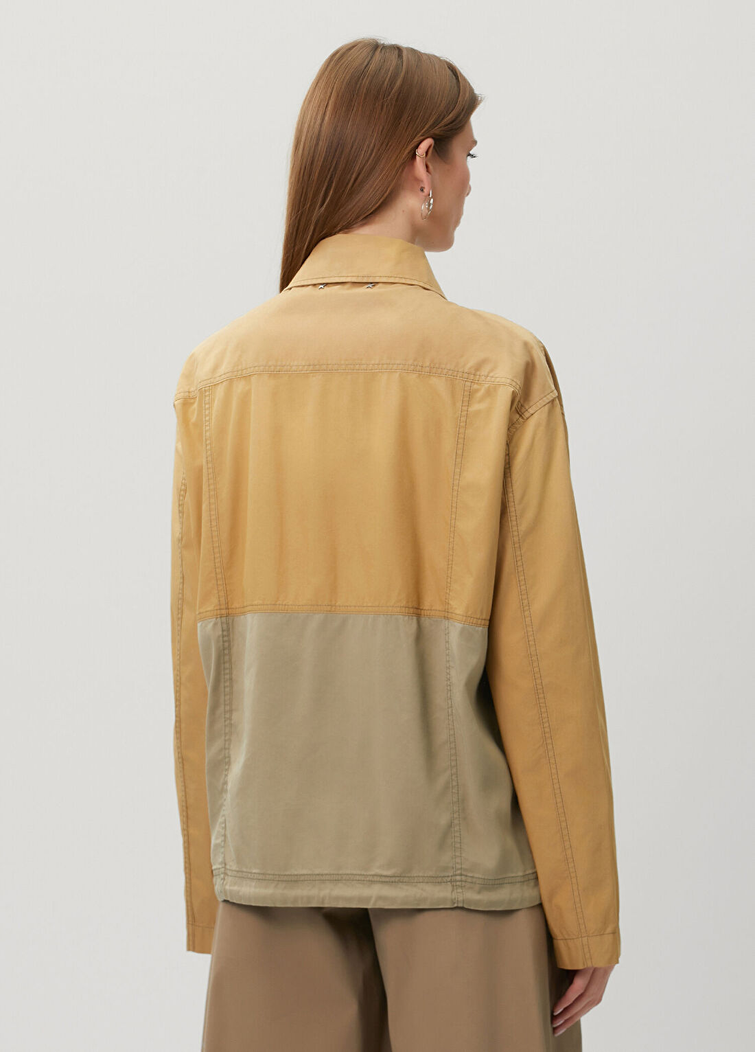 Golden Goose Camel Ceket görsel 4