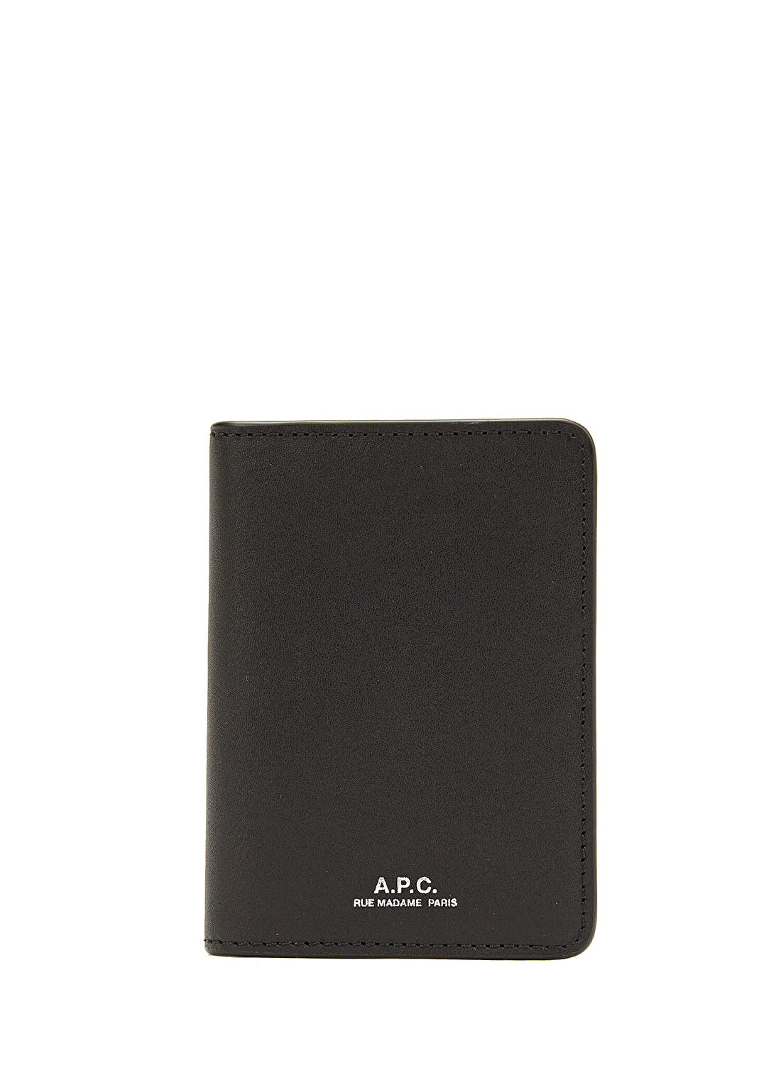 A.P.C. Stefan Siyah Erkek Deri Kartlık