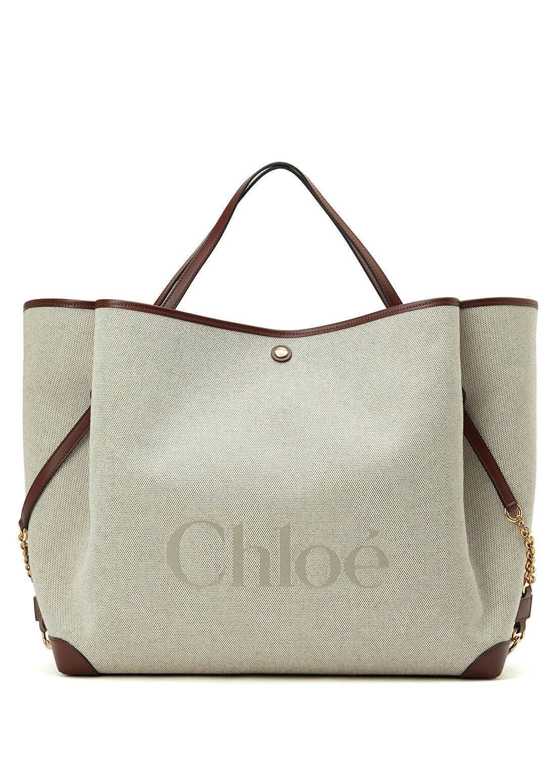 Chloe Chloé Clover Krem Kadın Plaj Çantası