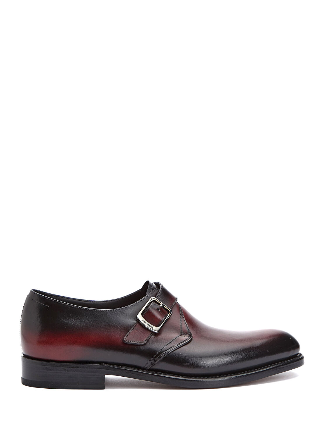 Ferragamo Amsterdam Bordo Erkek Deri Ayakkabı